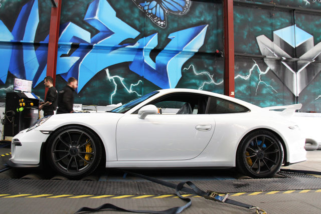 Porsche 911 GT3 custom engine tuning remapping dyno